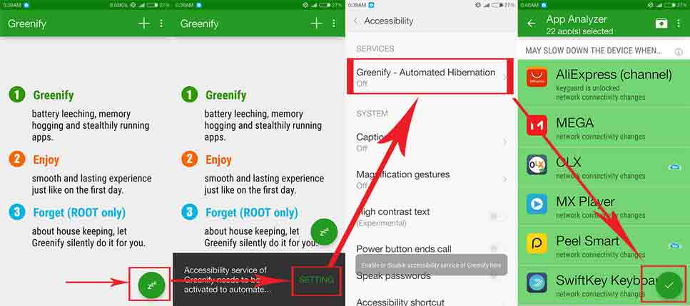 how to get doze in android lollipop