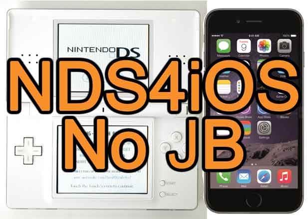NDS4iOS Download on iOS 9, 10, 11 without jailbreak – No Computer