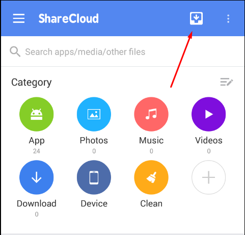 How to use ShareCloud APK