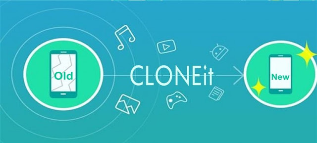 Cloneit move data from old android to new android