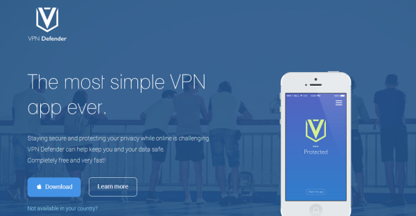 VPN Defender download review