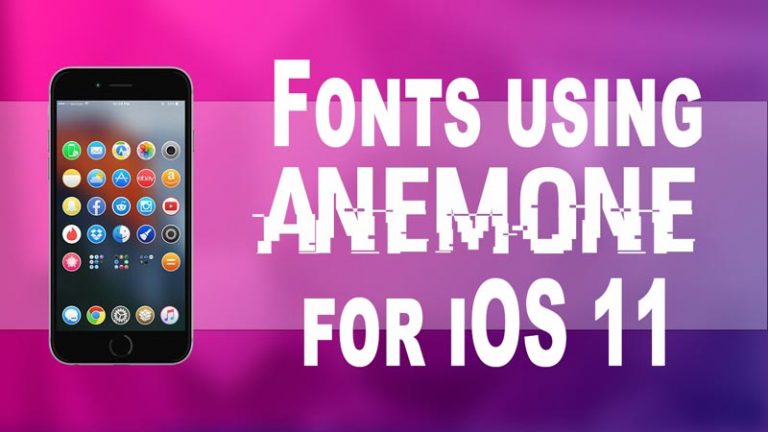 Change Fonts of iPhone on iOS 11 without computer