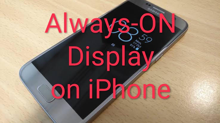 Get Always-ON Display on iPhone X, XS & XS Max – No Cydia