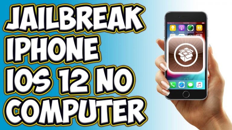 How to Jailbreak iPhone 5S & 6 on iOS 12 without Computer