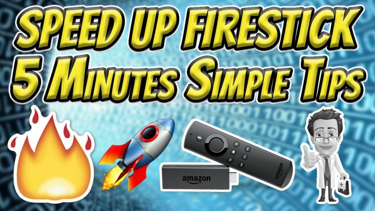 How to Speed up, Fix Wi-Fi issues and Buffering on Amazon Fire TV Stick